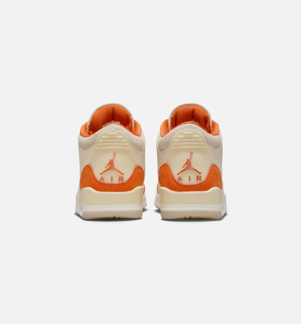 Air Jordan 3 Retro Starfish Women's Lifestyle Shoes - Fossil/Starfish/Sail