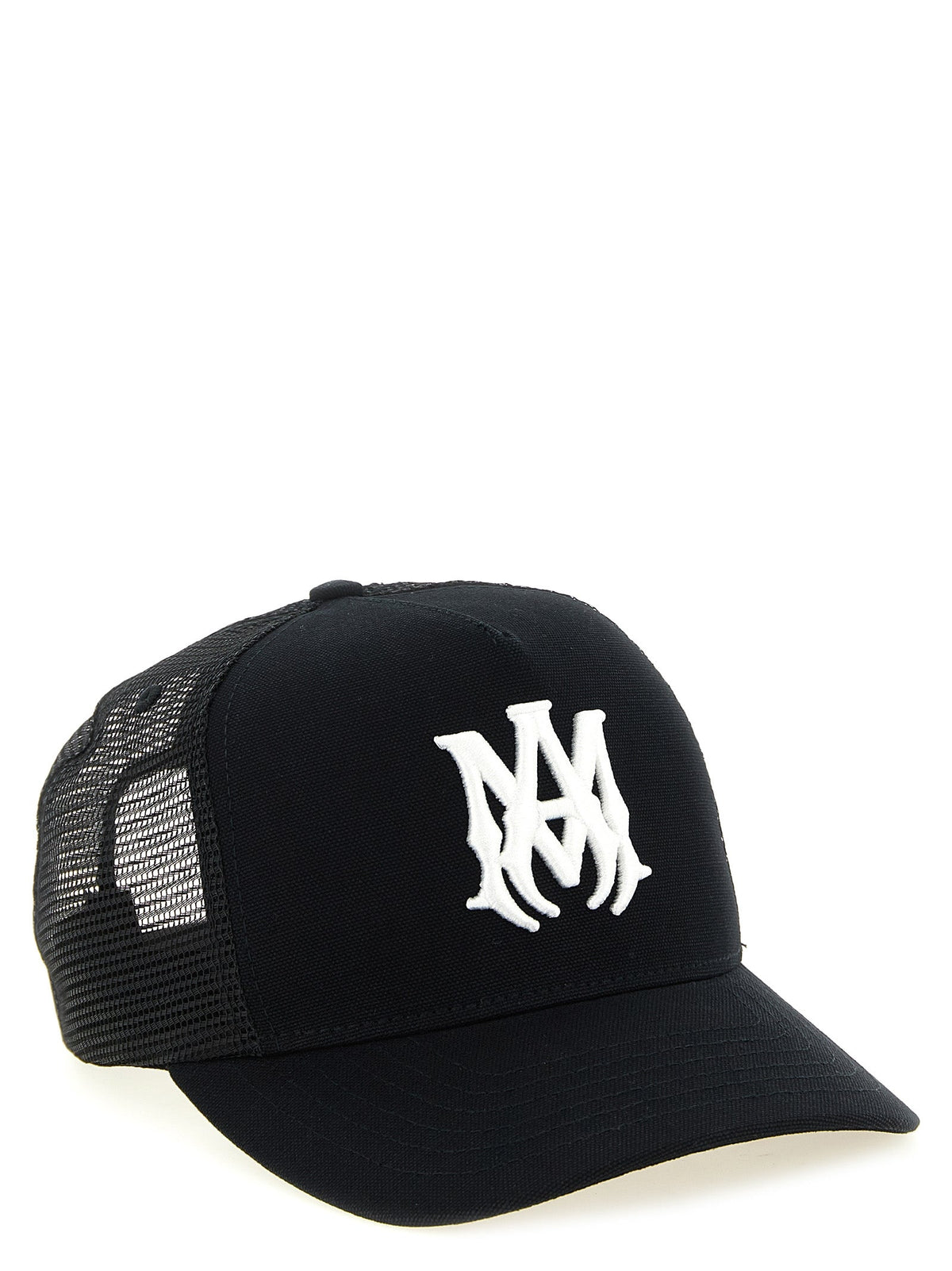Amiri Black Cotton Baseball Cap