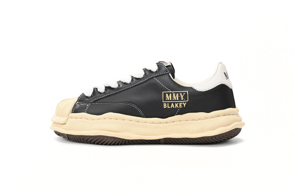 Maison Mihara Yasuhiro Blakey OG Sole Vintage Canvas Low Black NO.784 RSNOW A09FW732