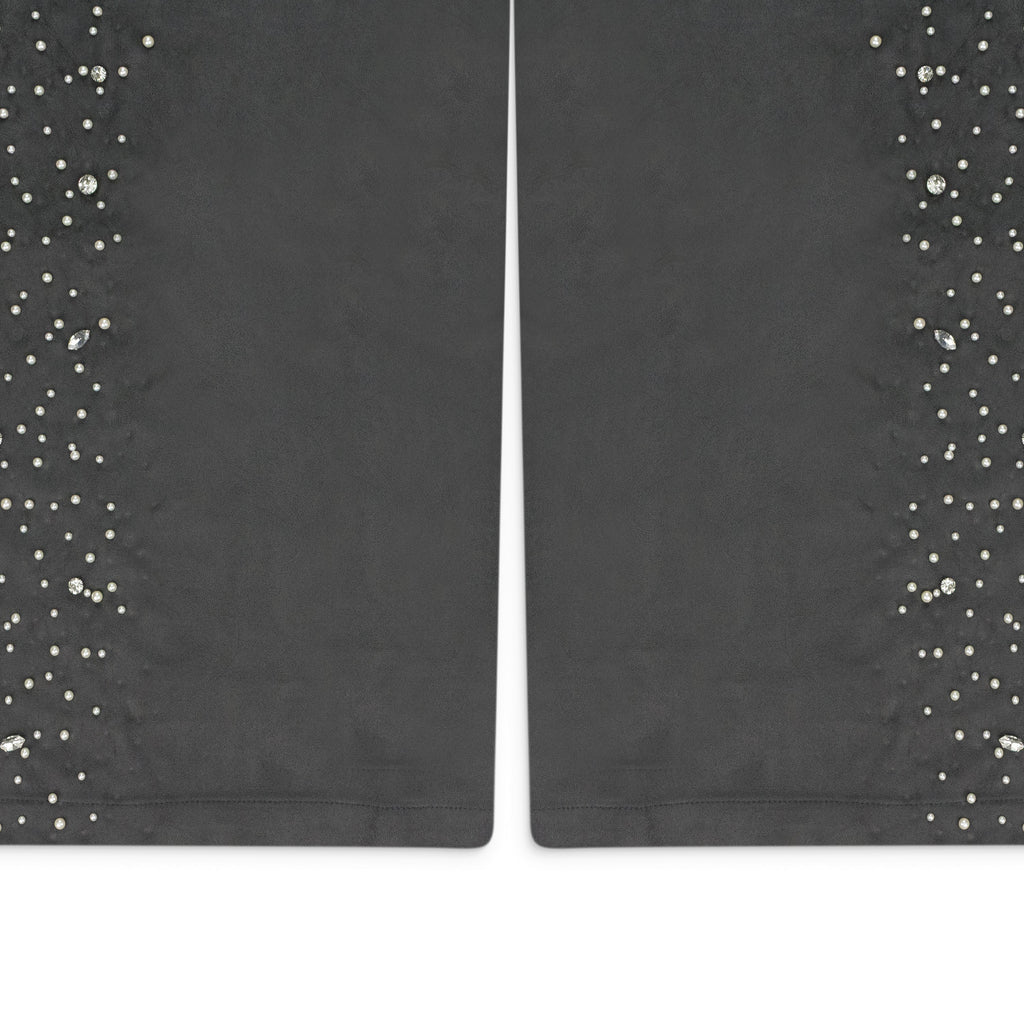 Black Cashew Blossom Pearl Sweatpants