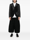 Black Comme Des Garçons patchwork blazer