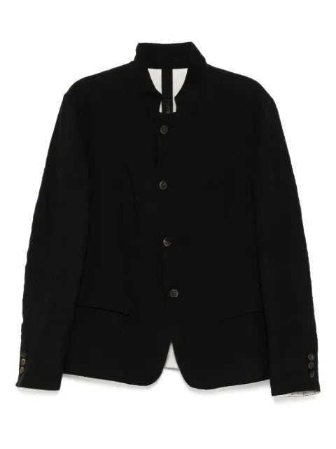 Forme D'expression stand up-collar jacket