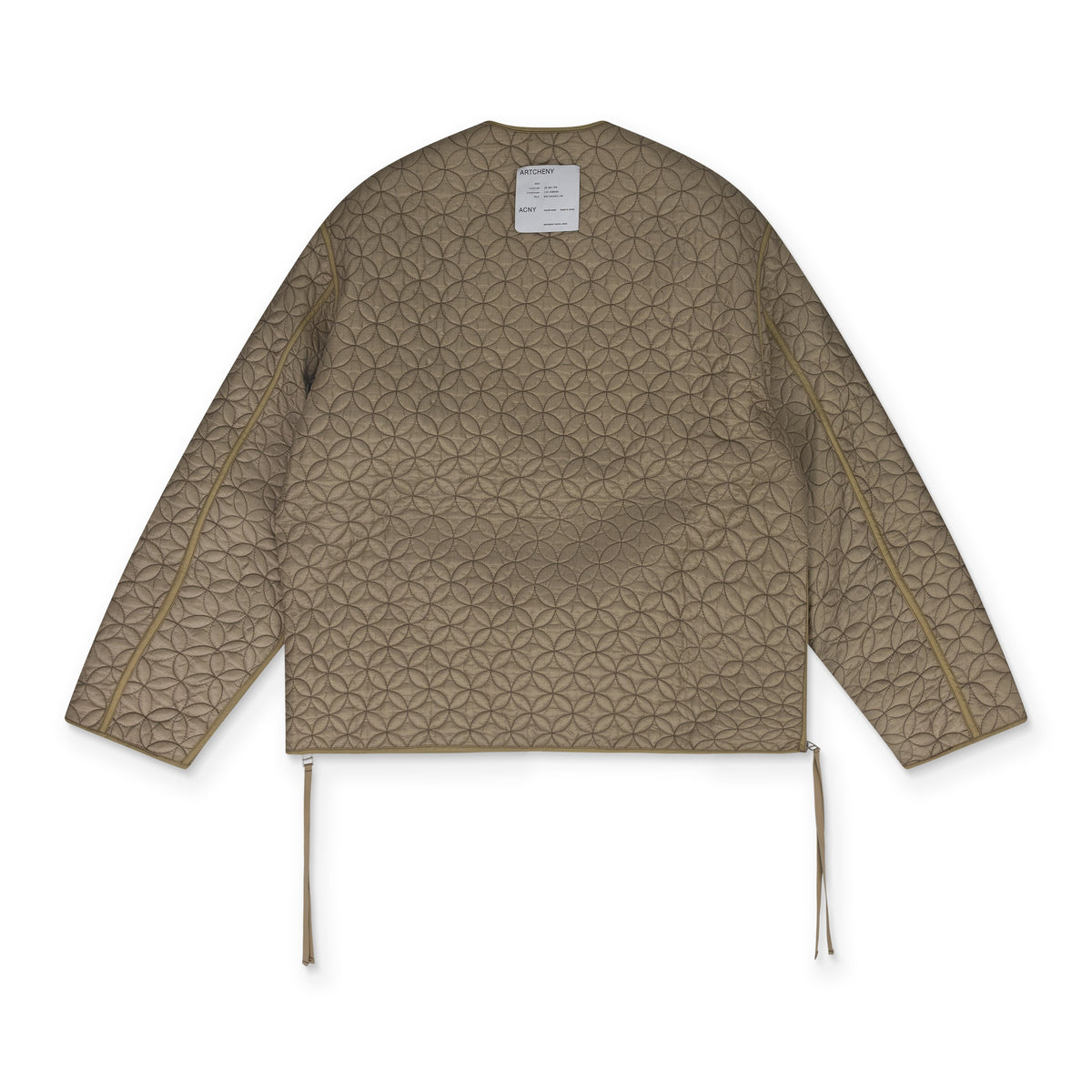 Brown Shippo Quilted Lining Jacket