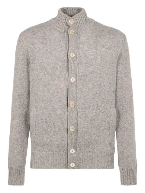 slowear ribbed-knit cardigan