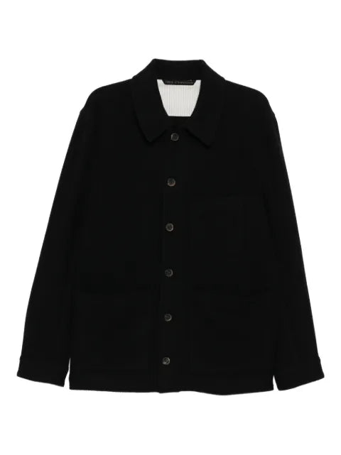 Forme D'expression buttoned wool-blend jacket