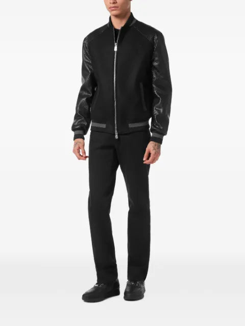 Billionaire Elaphe bomber jacket