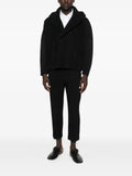 Homme Plissé Issey Miyake March plissé buttoned jacket