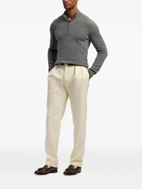 Ralph Lauren Purple Label quarter-zip cashmere sweater
