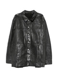 Rick Owens DRKSHDW button-up denim jacket