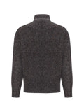 Brunello Cucinelli cashmere and silk high-neck cardigan
