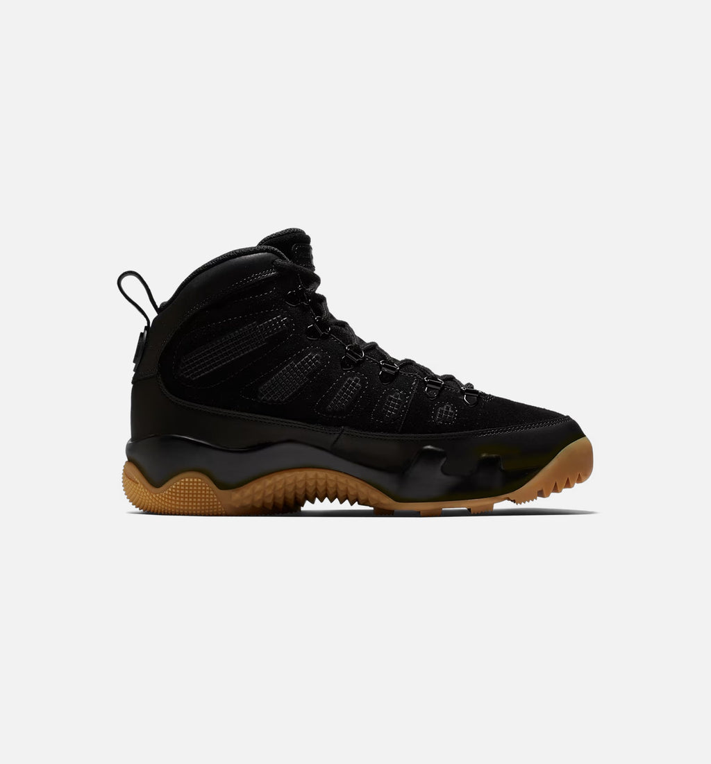 Air Jordan 9 Retro Men's Boot – Black/Black Gum/Light Brown