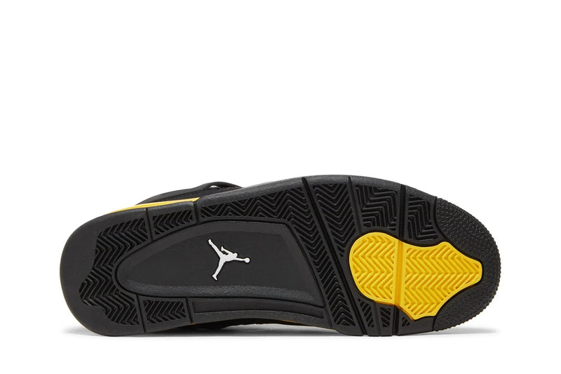 Air Jordan 4 Retro 'Thunder' 2023 – OG Black & Tour Yellow Sneaker Built to Strike