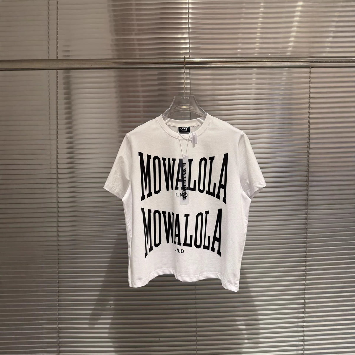 Mowalola Limited Letter Graphic Short Sleeve Crewneck T-Shirt