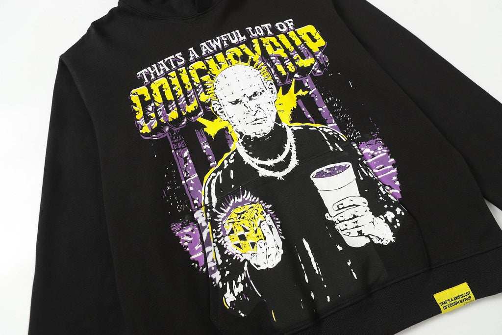 THAT'S A AWFUL LOT OF COUGH SYRUP Star Graphic Hoodie