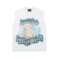 MIXED EMOTION Angel Graphic Sleeveless T-Shirt
