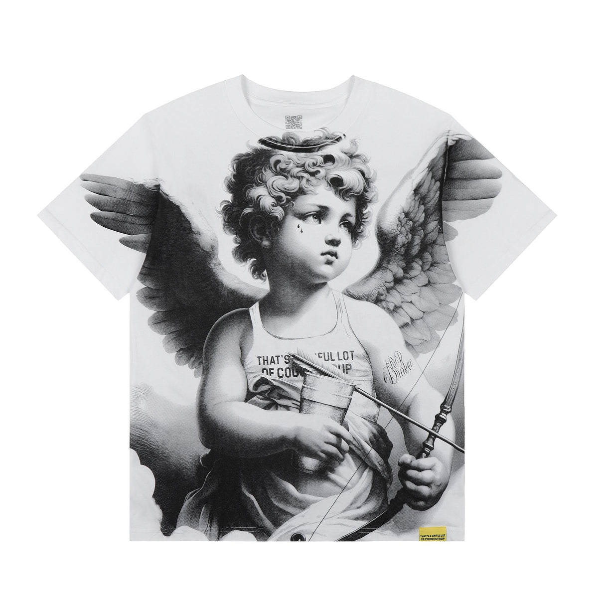 THAT'S A AWFUL LOT OF COUGH SYRUP Cherub Graphic T-Shirt