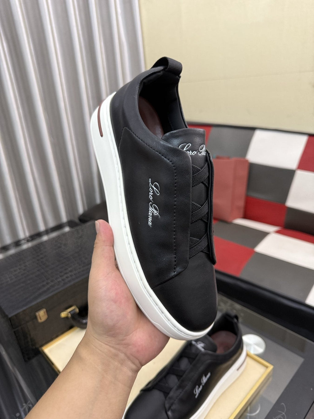 Loro Piana Slip-On Sneakers