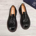 Dior Leather Moc-Toe Loafers - Leather Upper And Lining